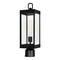 Cwi Lighting Windsor 1 Light Black Outdoor Lantern Head 1695PT6-1-101 - alternate 1